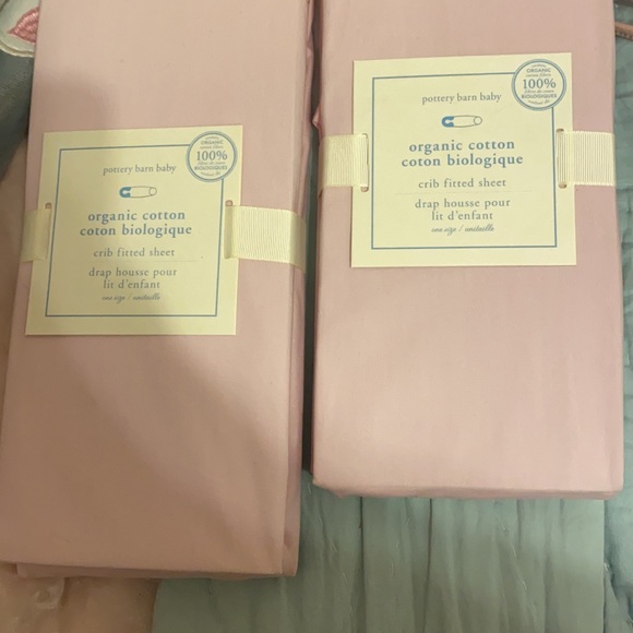 Pottery Barn Kids Other - Pottery barn kids crib sheets